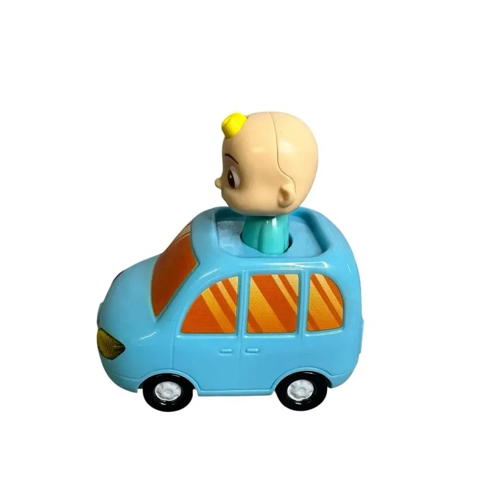 Vtech CoComelon Go Go Smart Wheels JJ's Family Car And Red Wagon WORKS